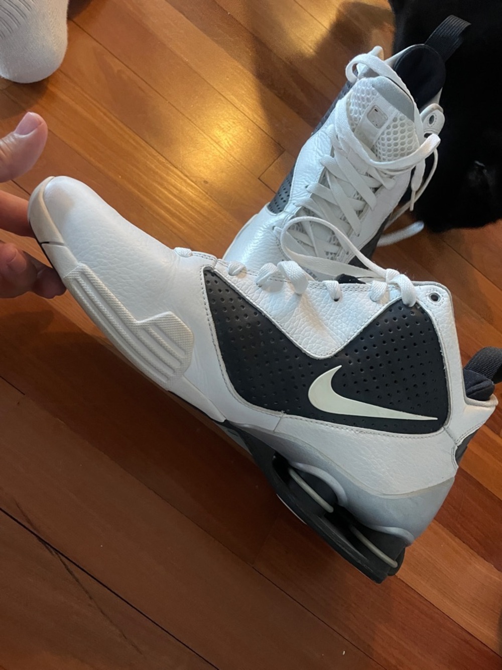 Nike Black and White Interior Label High-Top - Picture 6 of 6